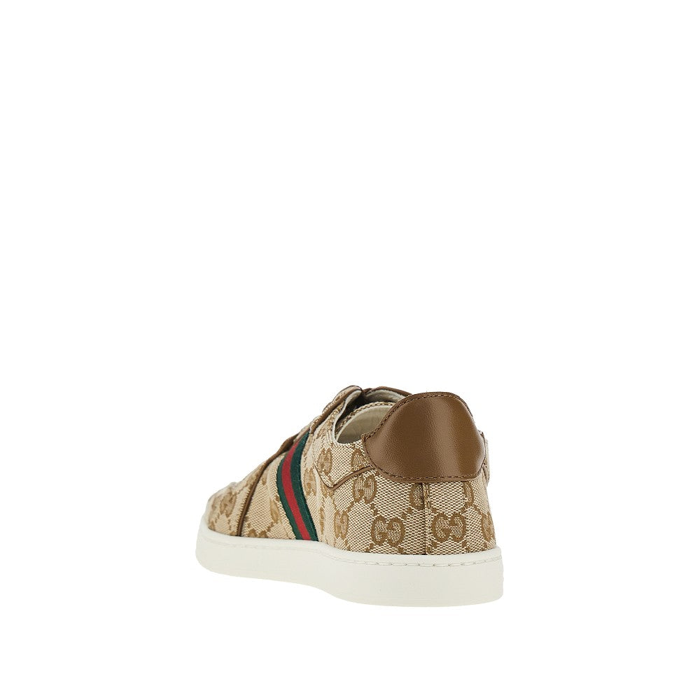 Gucci Women Original Gg Fabric 'Stretch' Sneakers GUCCI