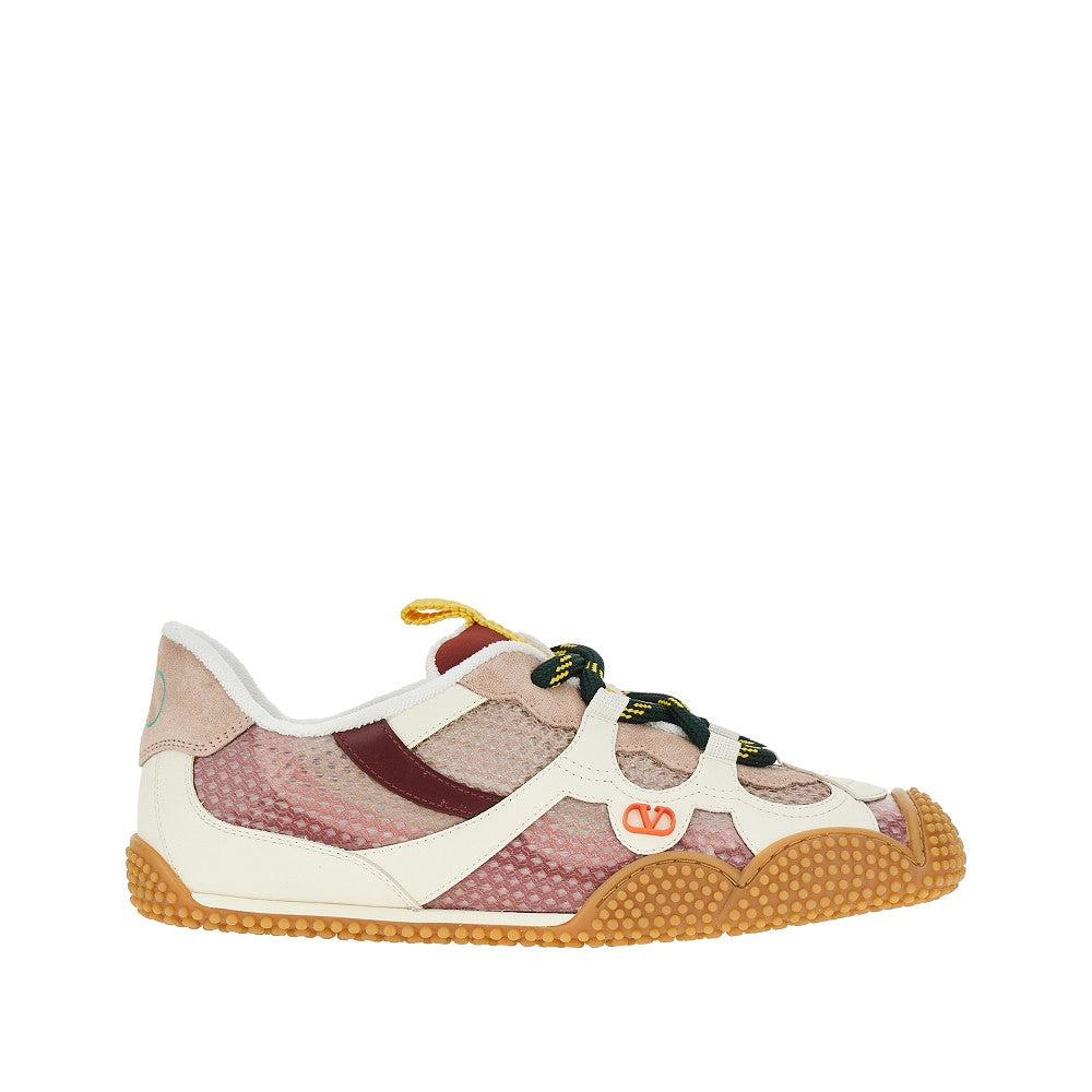 Valentino Garavani Women 'Amphibia' Fabric And Leather Sneakers VALENTINO GARAVANI