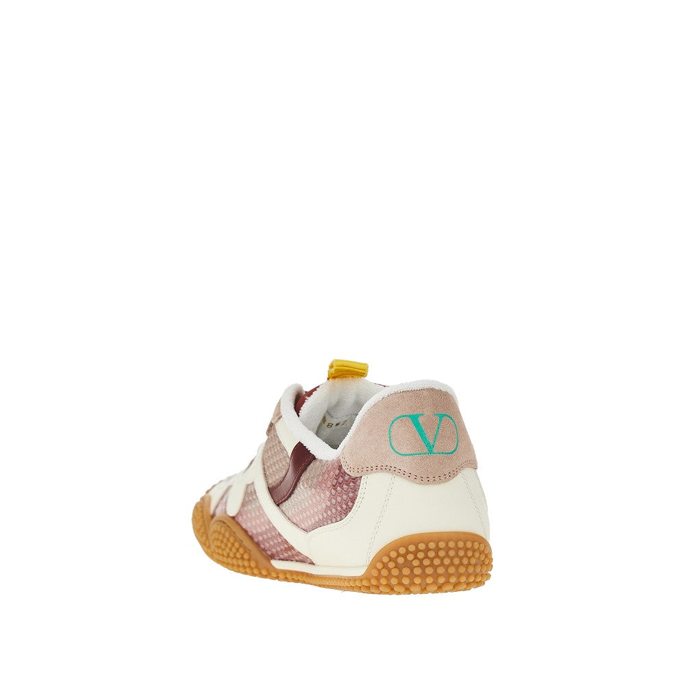 Valentino Garavani Women 'Amphibia' Fabric And Leather Sneakers VALENTINO GARAVANI