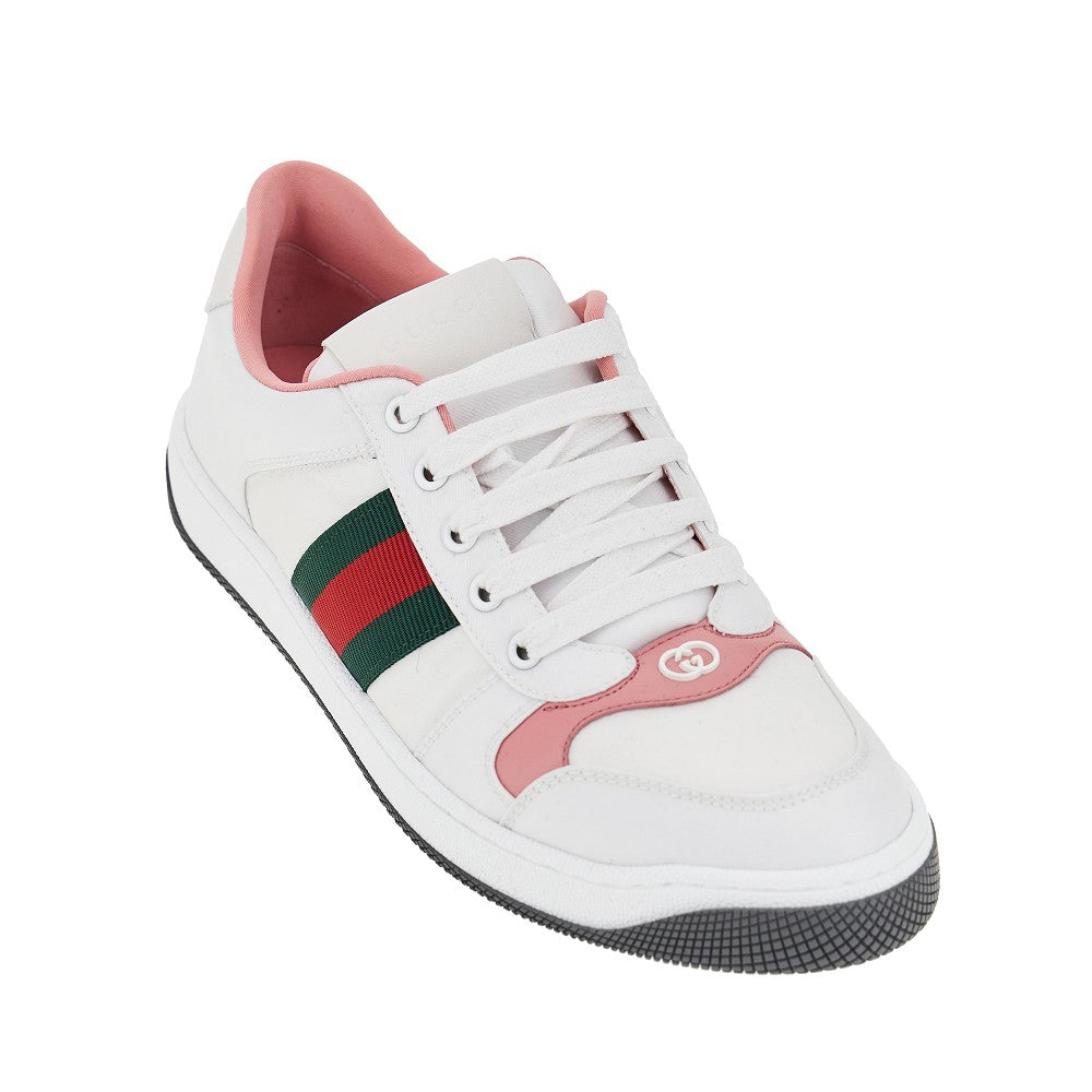 Gucci Women 'Screener' Sneakers With Web Ribbon Detail GUCCI
