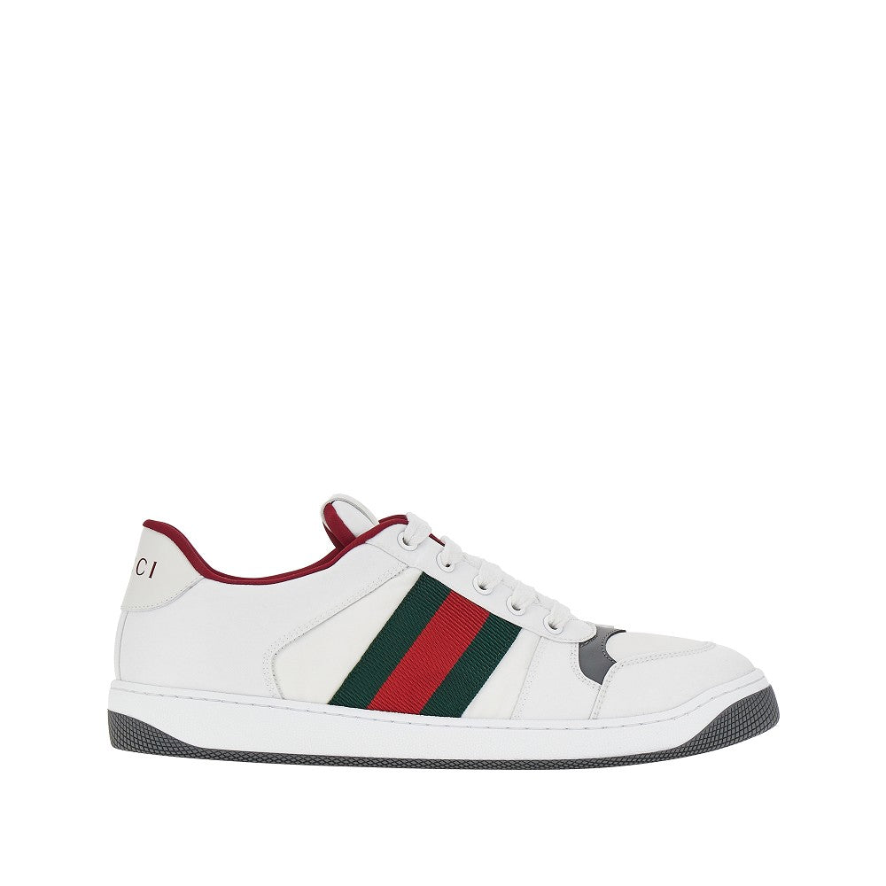 Gucci Men 'Screener' Sneakers With Web Ribbon Detail GUCCI