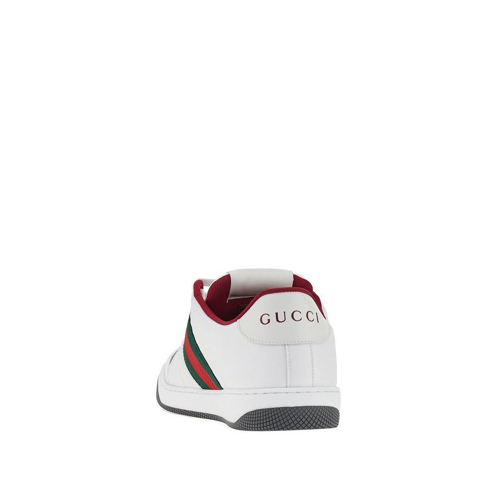 Gucci Men 'Screener' Sneakers With Web Ribbon Detail GUCCI