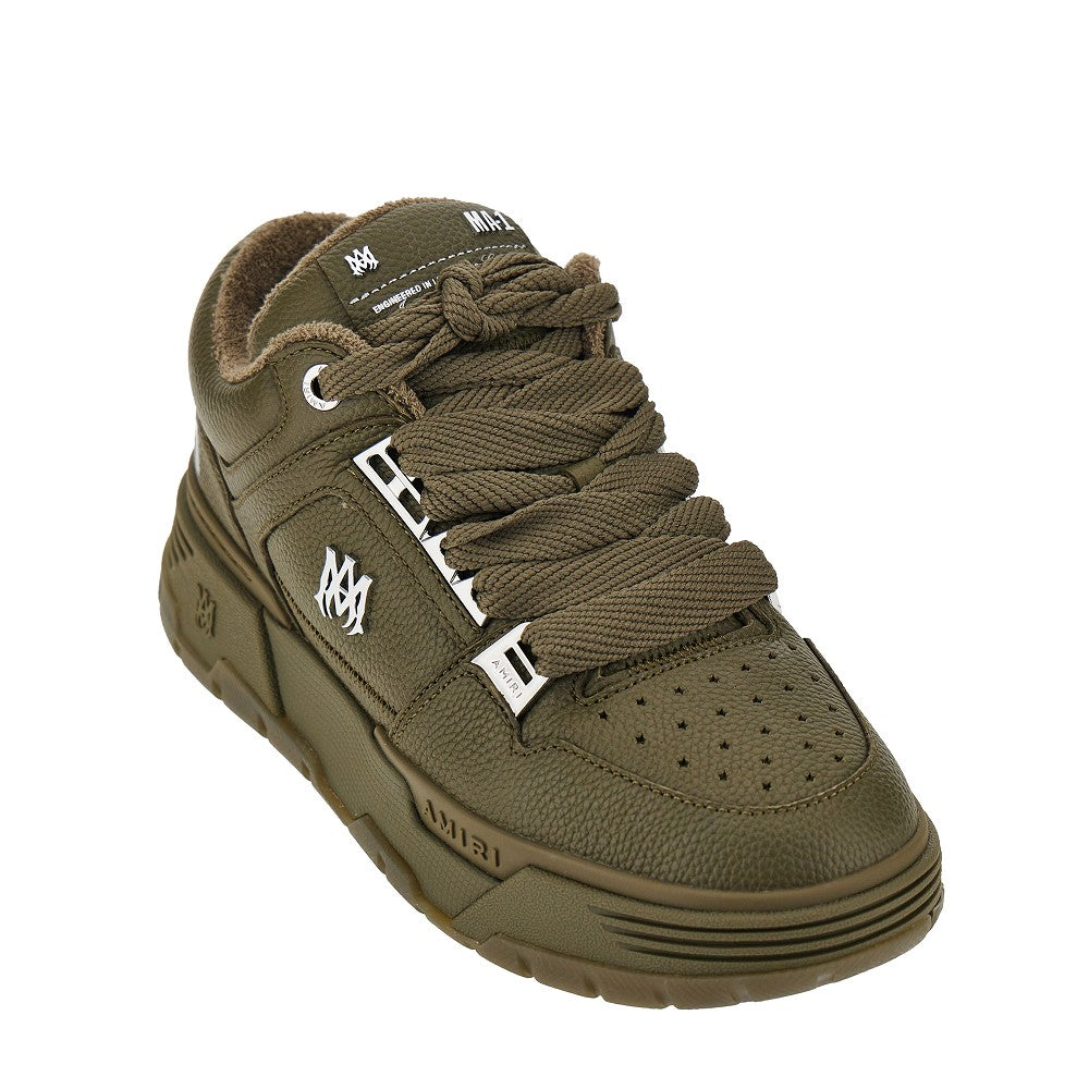 Amiri Men Chrome Ma-1 Leather Sneakers AMIRI