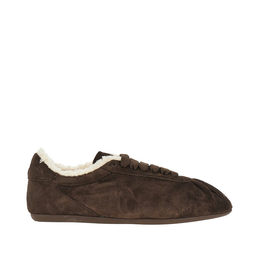 Dolce&Gabbana Women 'Ballet' Suede Leather Sneakers DOLCE & GABBANA