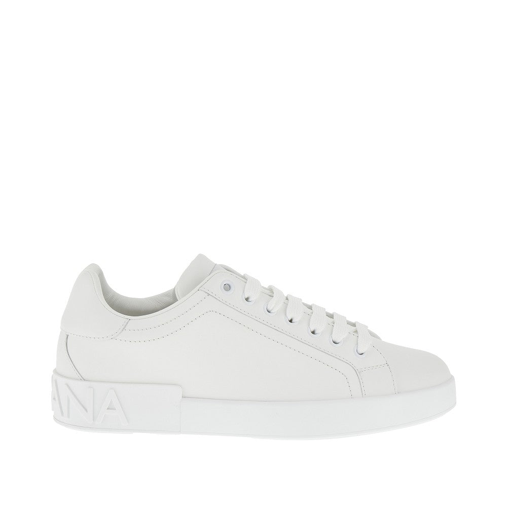 Dolce&Gabbana Men 'Portofino' Leather Sneakers
