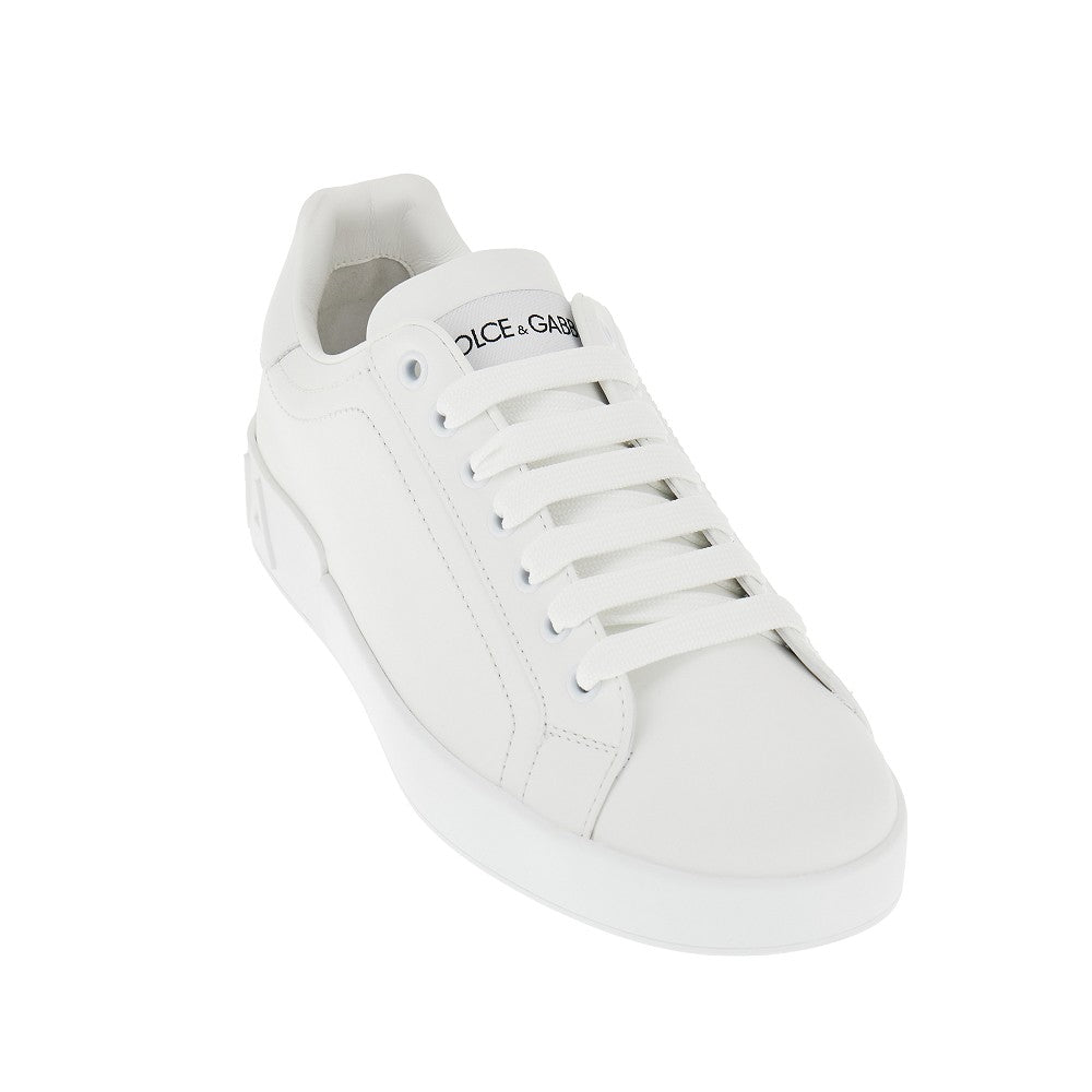 Dolce&Gabbana Men 'Portofino' Leather Sneakers