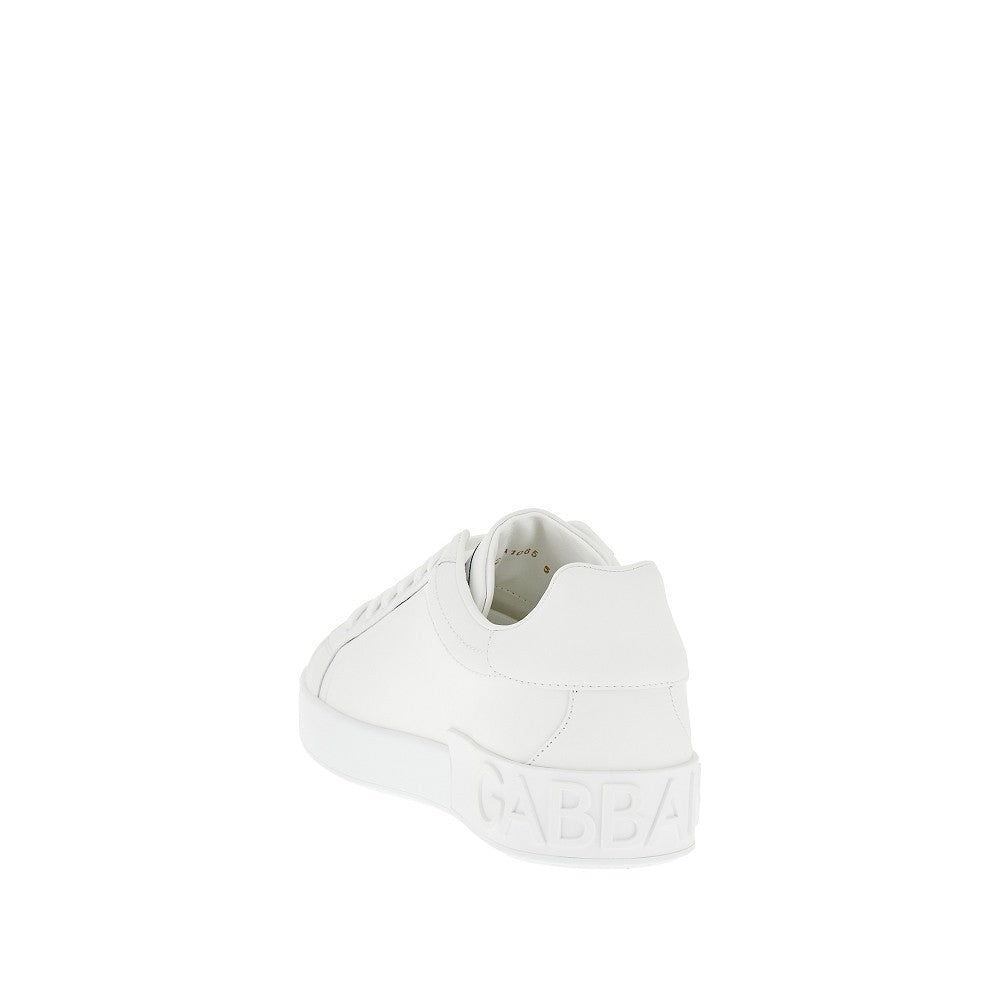 Dolce&Gabbana Men 'Portofino' Leather Sneakers