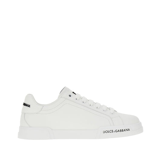 Dolce&Gabbana Men Nappa Leather 'Portofino' Sneakers DOLCE & GABBANA