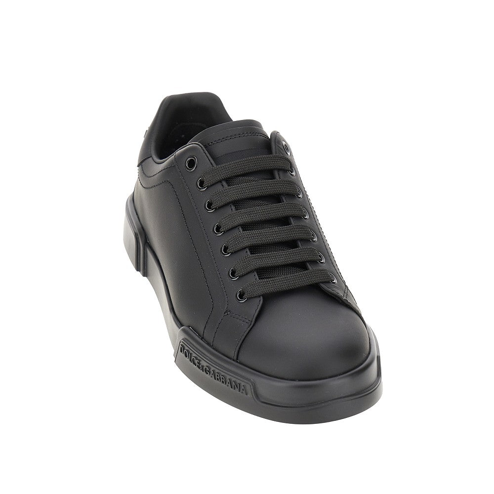 Dolce&Gabbana Men Nappa Leather 'Portofino' Sneakers DOLCE & GABBANA