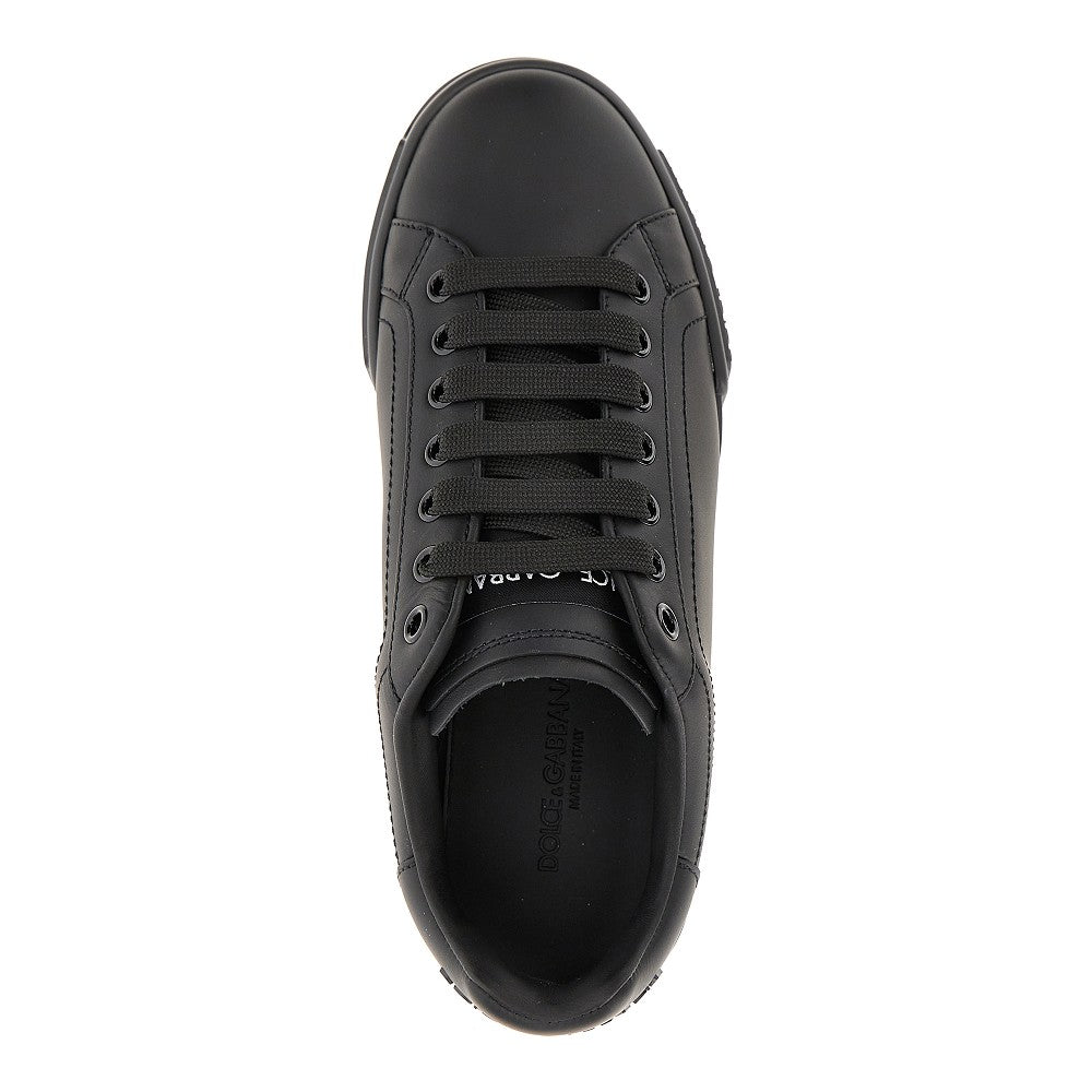 Dolce&Gabbana Men Nappa Leather 'Portofino' Sneakers DOLCE & GABBANA