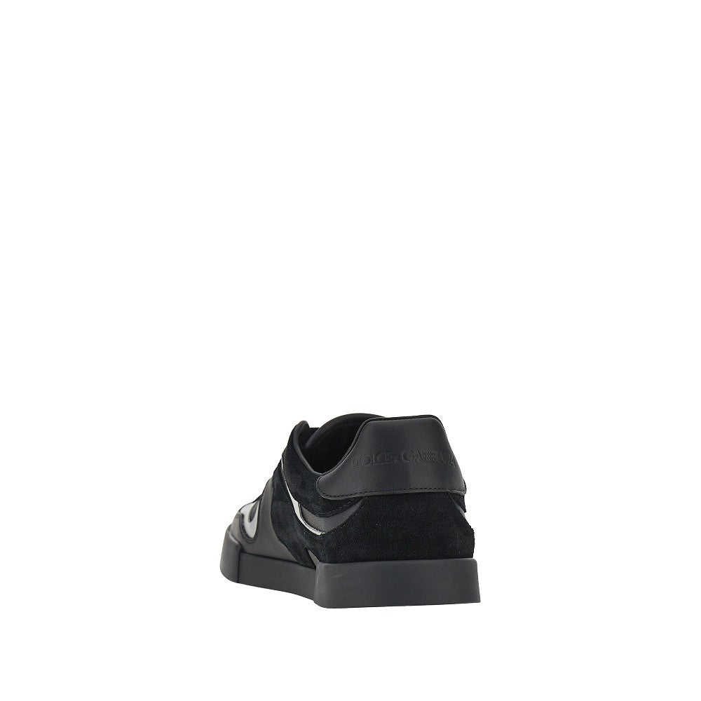 Dolce&Gabbana Men 'Portofino' Leather Sneakers DOLCE & GABBANA
