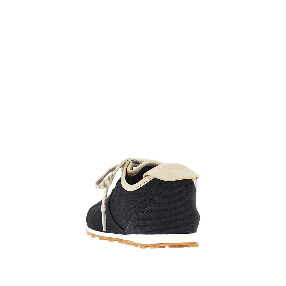 Jacquemus Women 'Les Tennis' Leather And Canvas Sneakers JACQUEMUS
