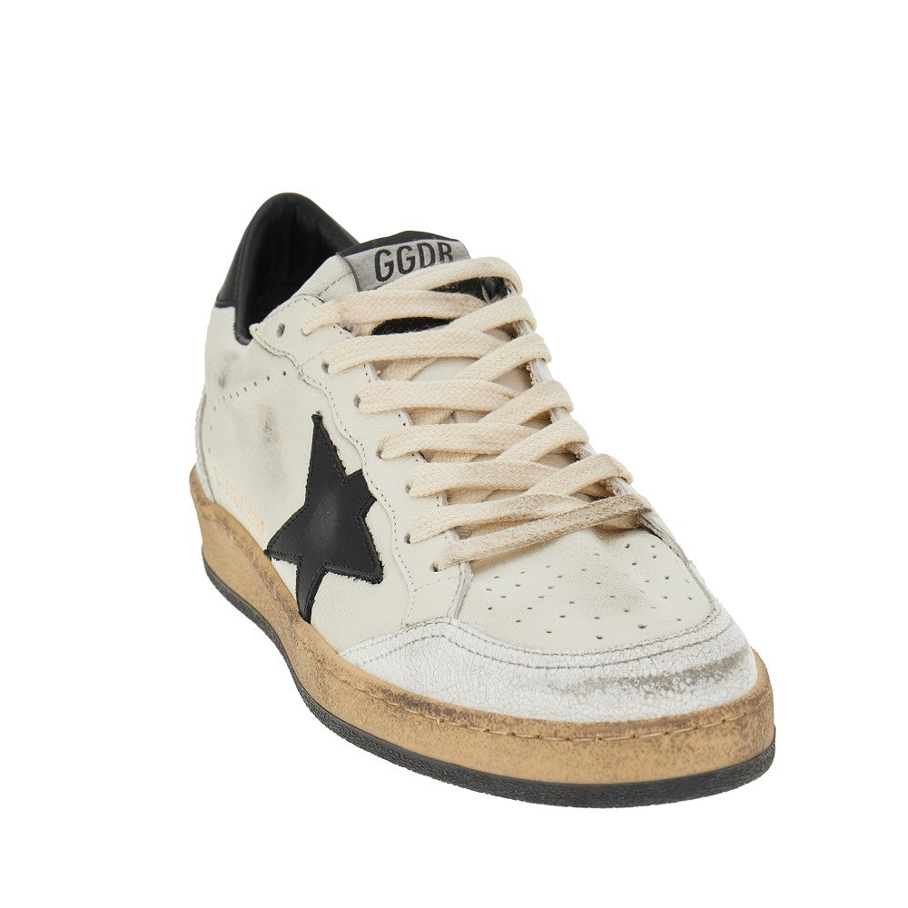 Golden Goose Men 'Ballstar' Leather Sneakers GOLDEN GOOSE