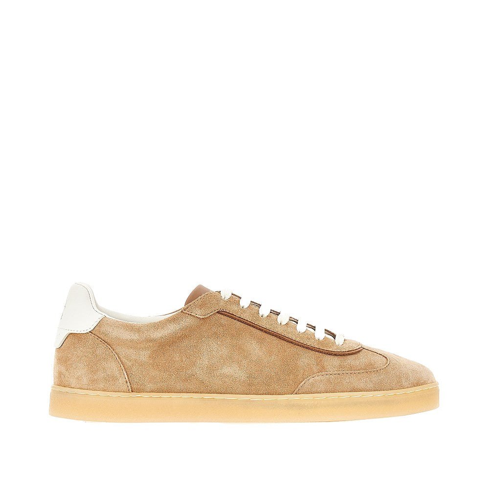 Brunello Cucinelli Men Suede Leather Sneakers BRUNELLO CUCINELLI