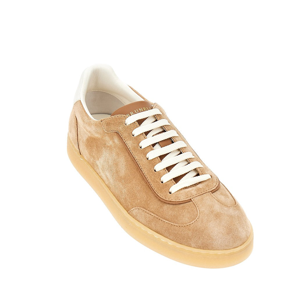Brunello Cucinelli Men Suede Leather Sneakers BRUNELLO CUCINELLI