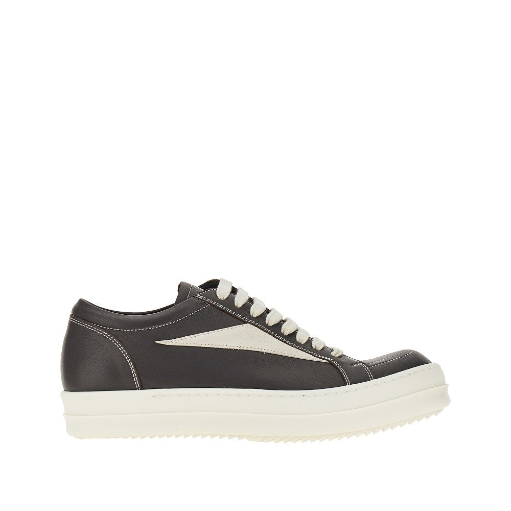 Rick Owens Men Leather Vintage Sneakers RICK OWENS