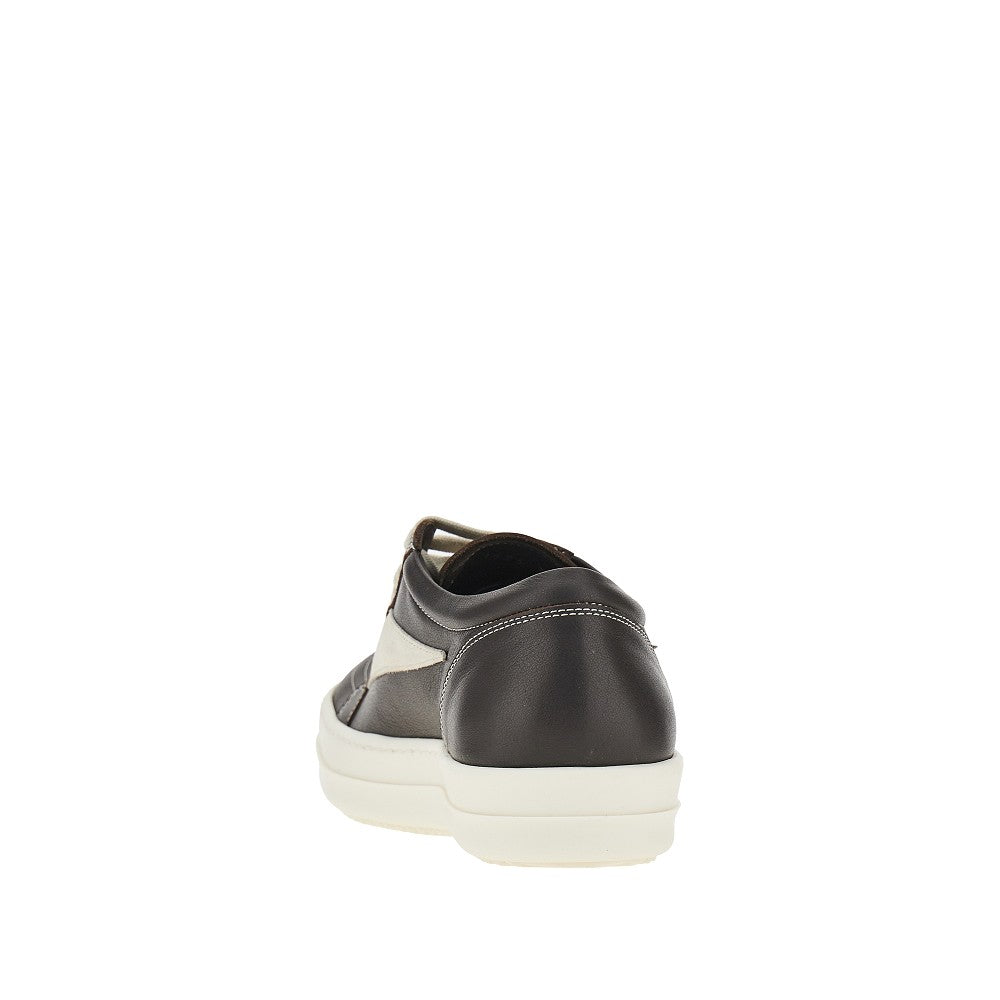 Rick Owens Men Leather Vintage Sneakers RICK OWENS