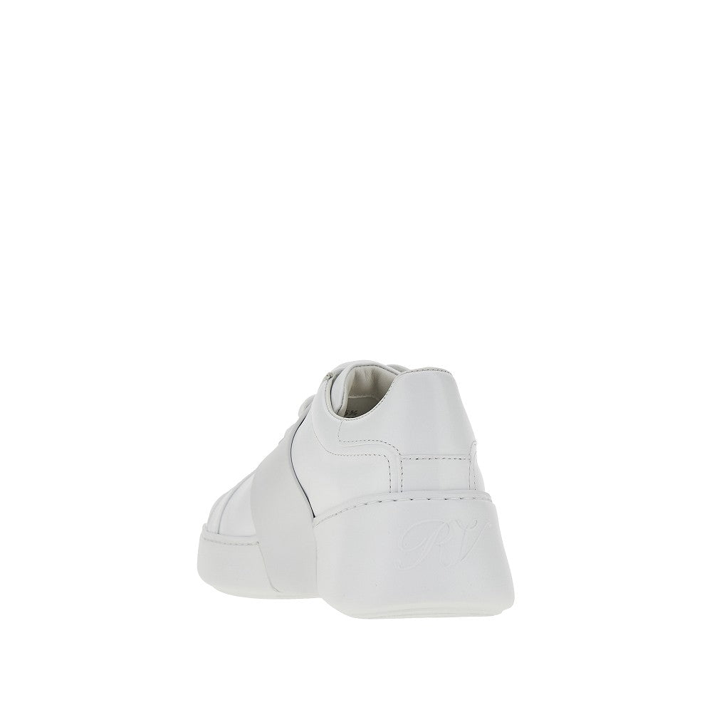 Roger Vivier Women Viv' Skate Leather Sneakers ROGER VIVIER