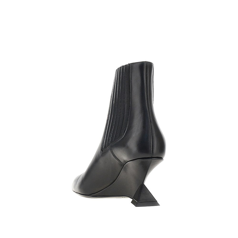 The Attico Women 'Cheope' Leather Ankle Boots THE ATTICO