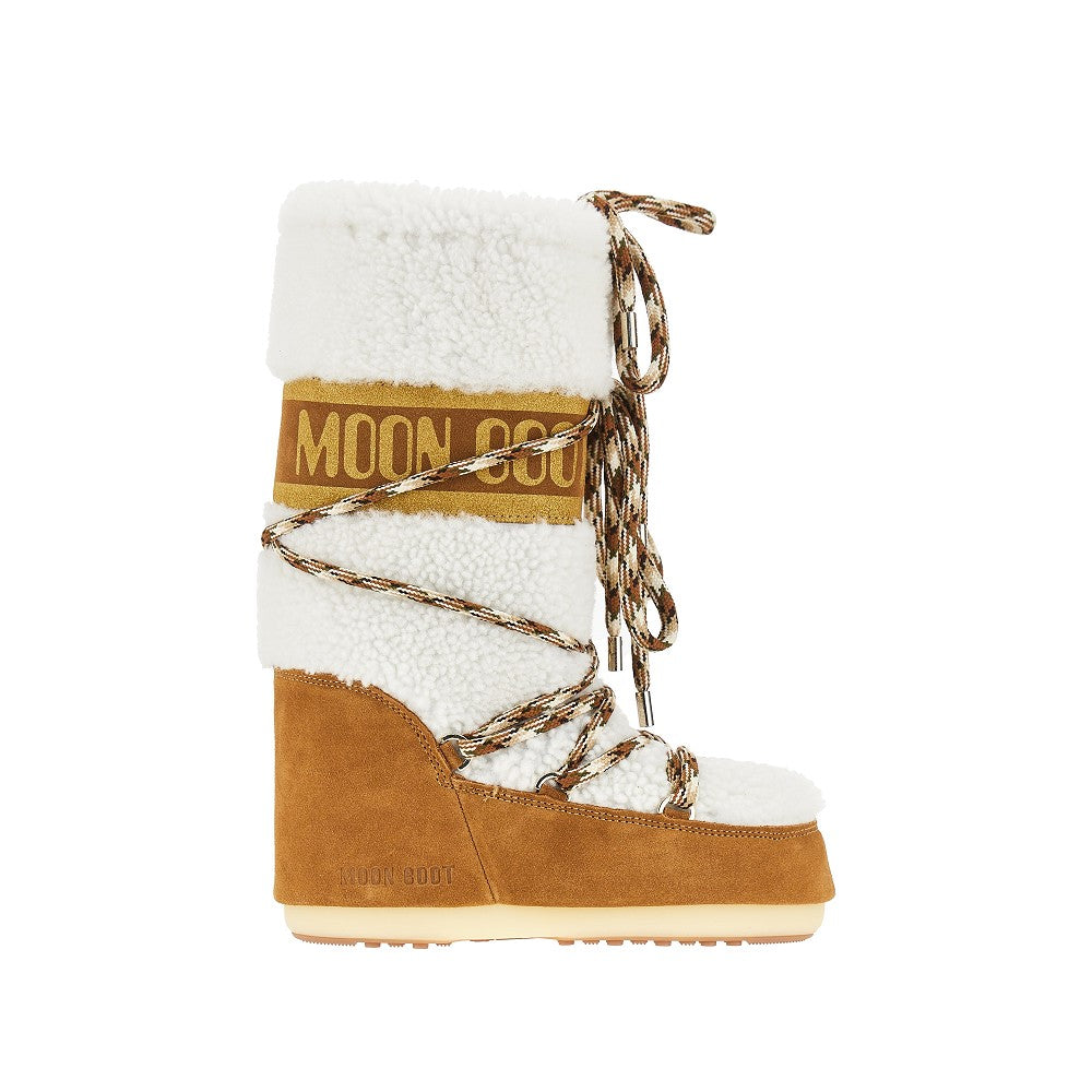 Moon Boot Women Shearling 'Icon' Boots MOON BOOT