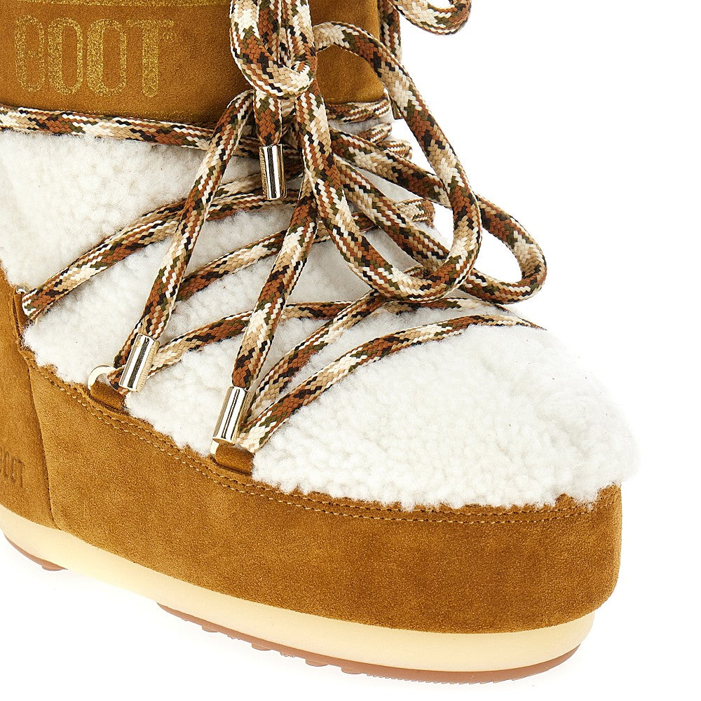 Moon Boot Women Shearling 'Icon Low' Boots MOON BOOT
