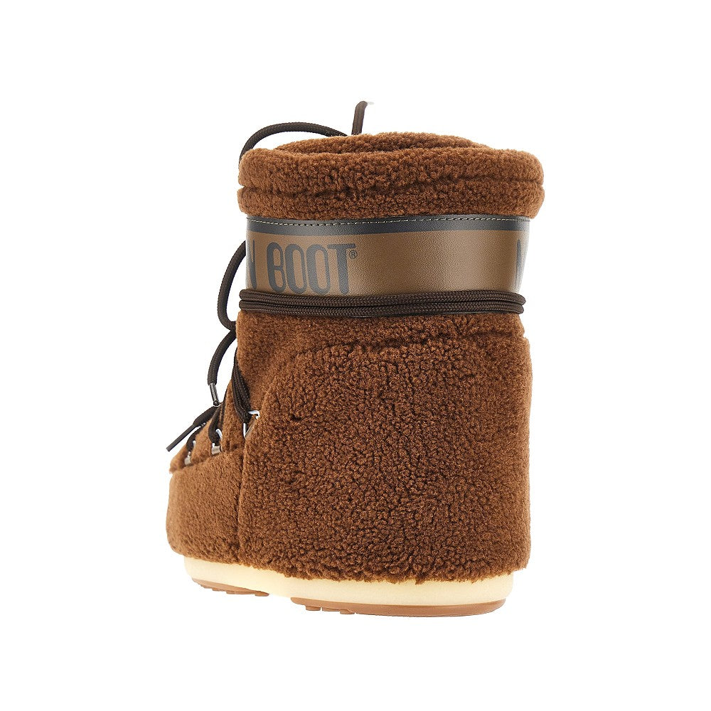 Moon Boot Women 'Icon Low Glance' Teddy Boots MOON BOOT