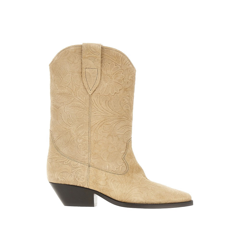Isabel Marant Women Suede Leather 'Duerto' Texan Boots ISABEL MARANT