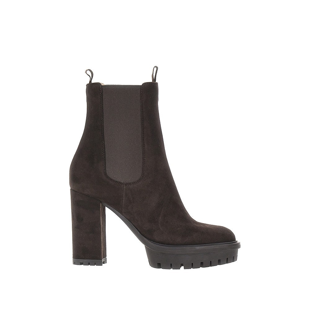 Gianvito Rossi Women 'Barry' Suede Leather Booties GIANVITO ROSSI