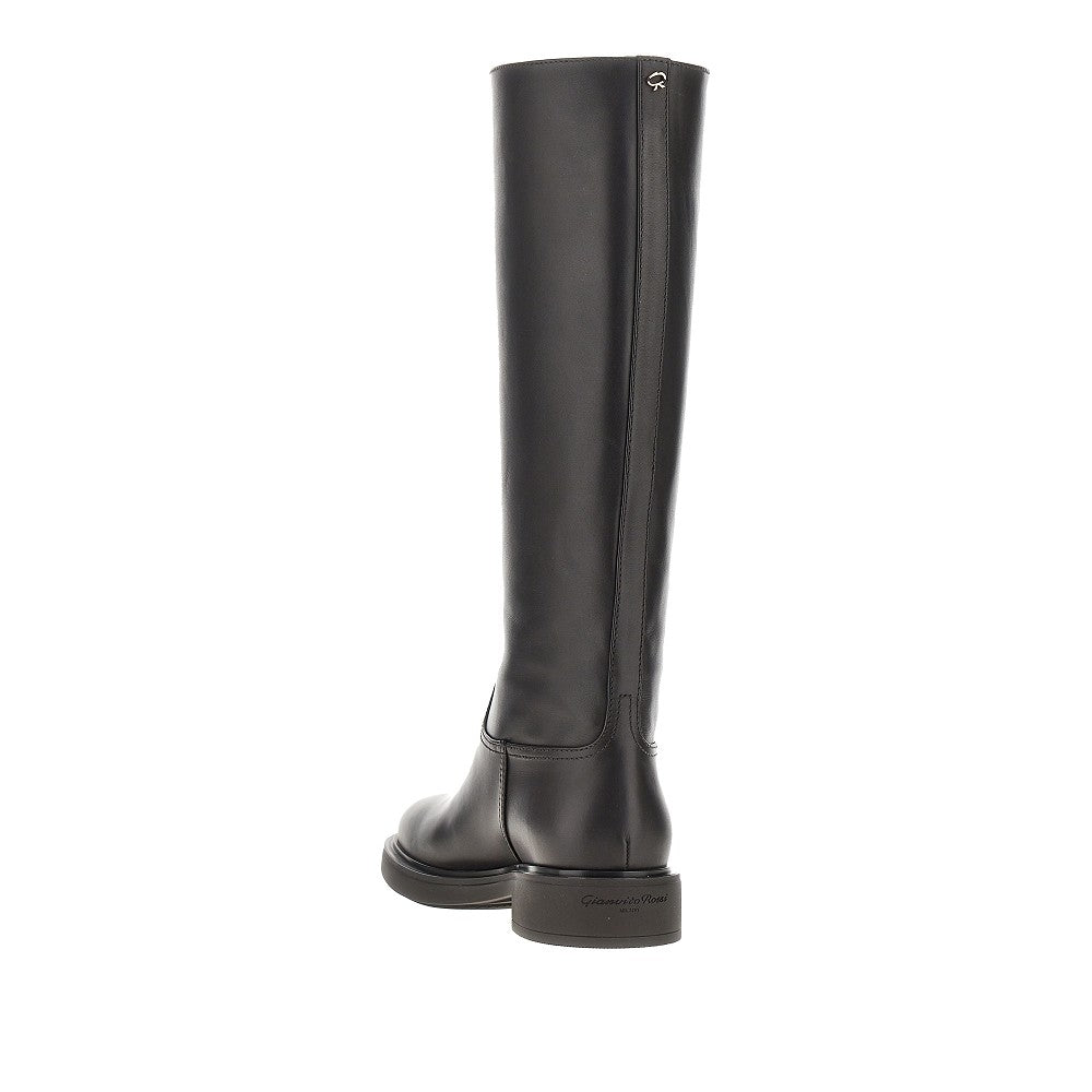 Gianvito Rossi Women 'Ascott' Leather Boots GIANVITO ROSSI