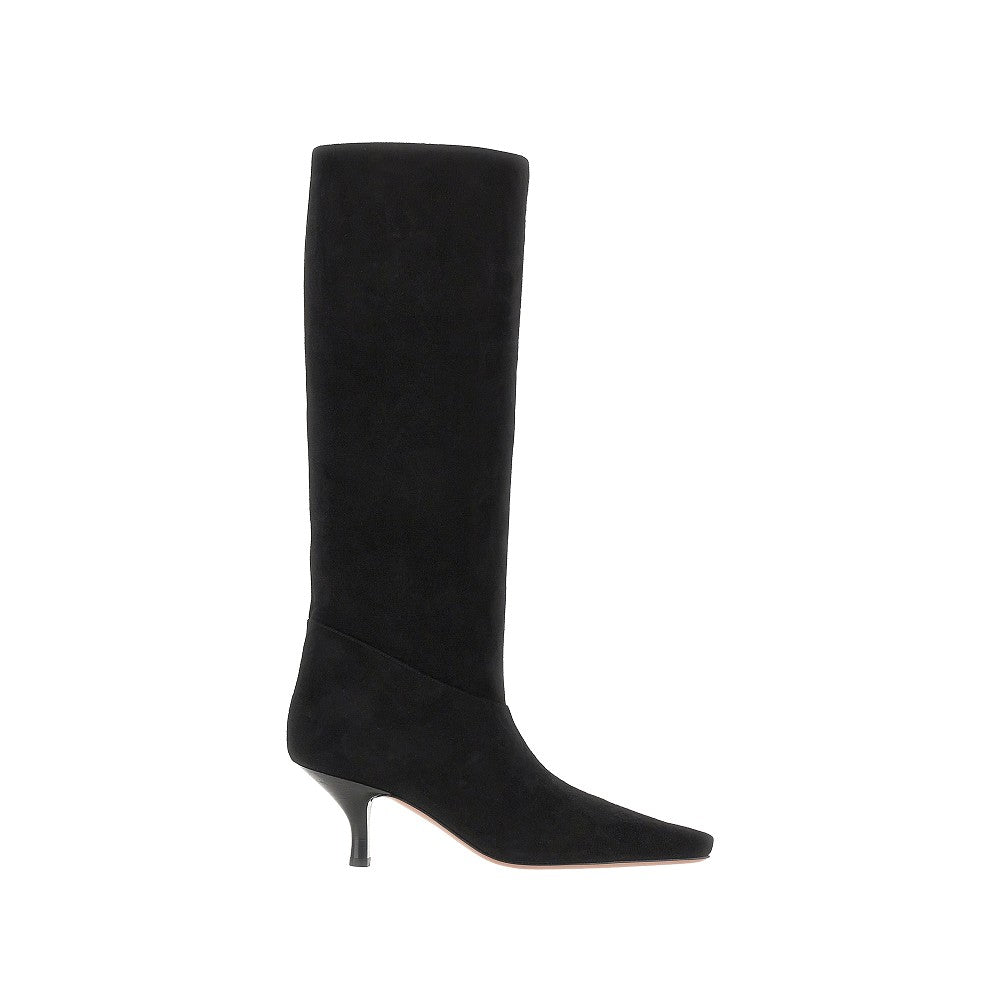 Paris Texas Women 'Rose' Suede Leather Boots PARIS TEXAS