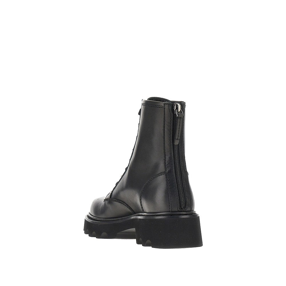 Roger Vivier Women Leather Viv' Rangers Truck Boots ROGER VIVIER