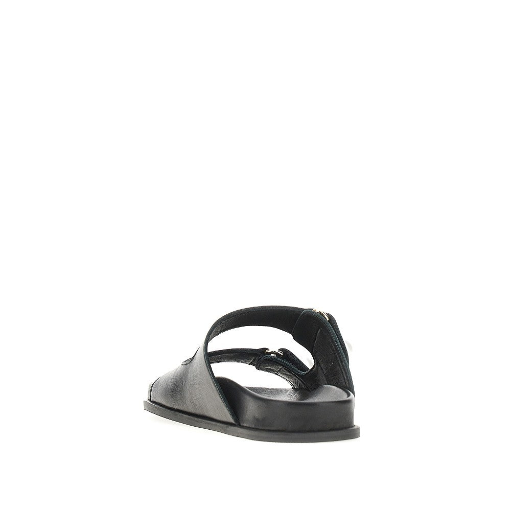 Jimmy Choo Women 'Fayence' Leather Double-Strap Sandals JIMMY CHOO