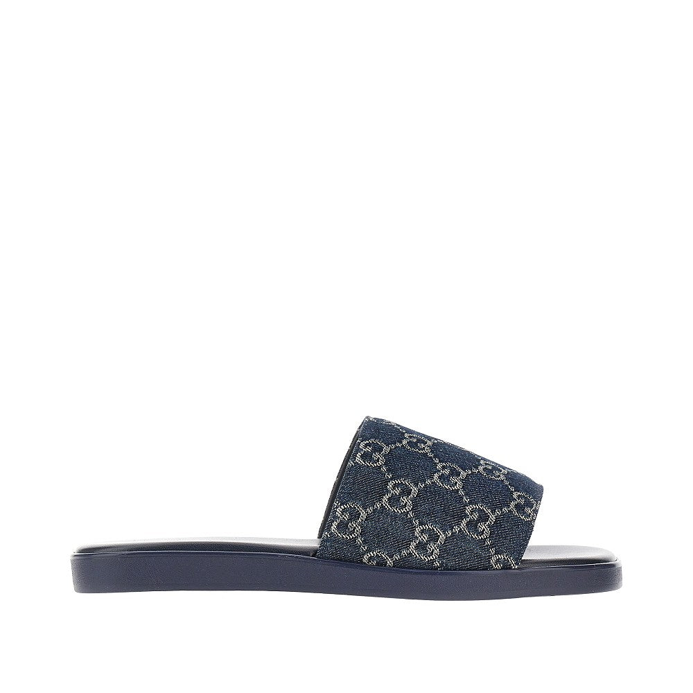 Gucci Men Gg Denim Slides GUCCI