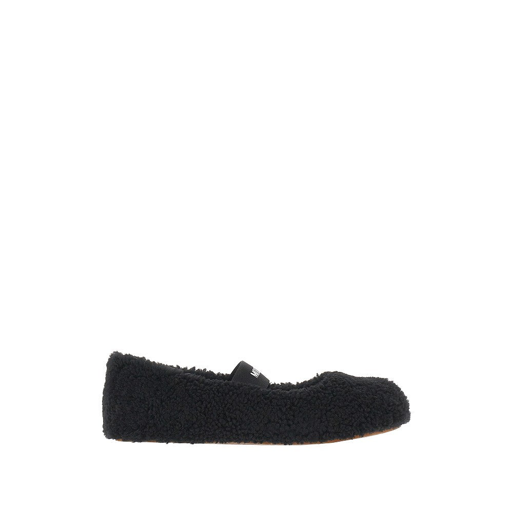 Moon Boot Women Shearling Ballet Flats MOON BOOT