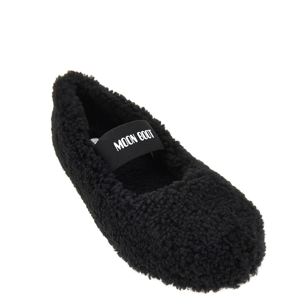 Moon Boot Women Shearling Ballet Flats MOON BOOT