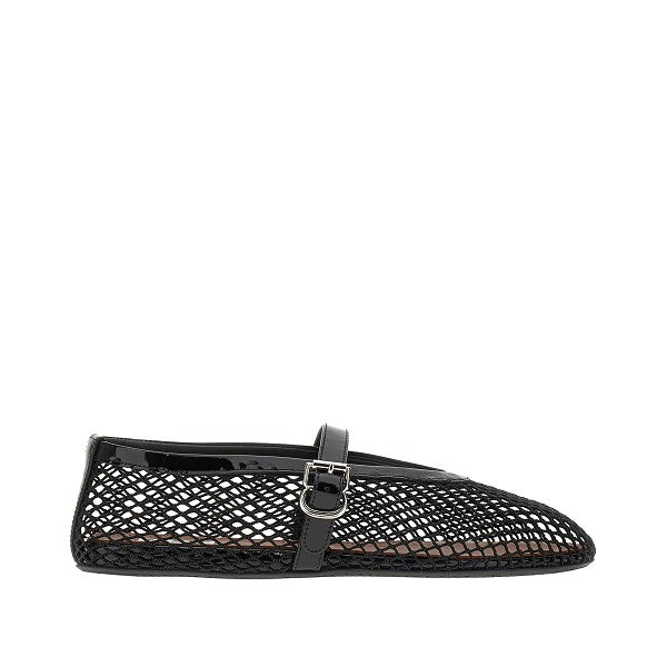Alaia Women Fishnet Ballerina Flats ALAIA