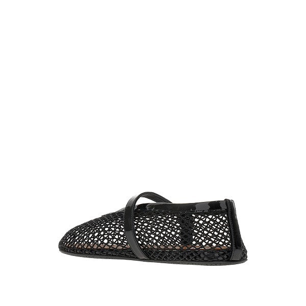 Alaia Women Fishnet Ballerina Flats ALAIA