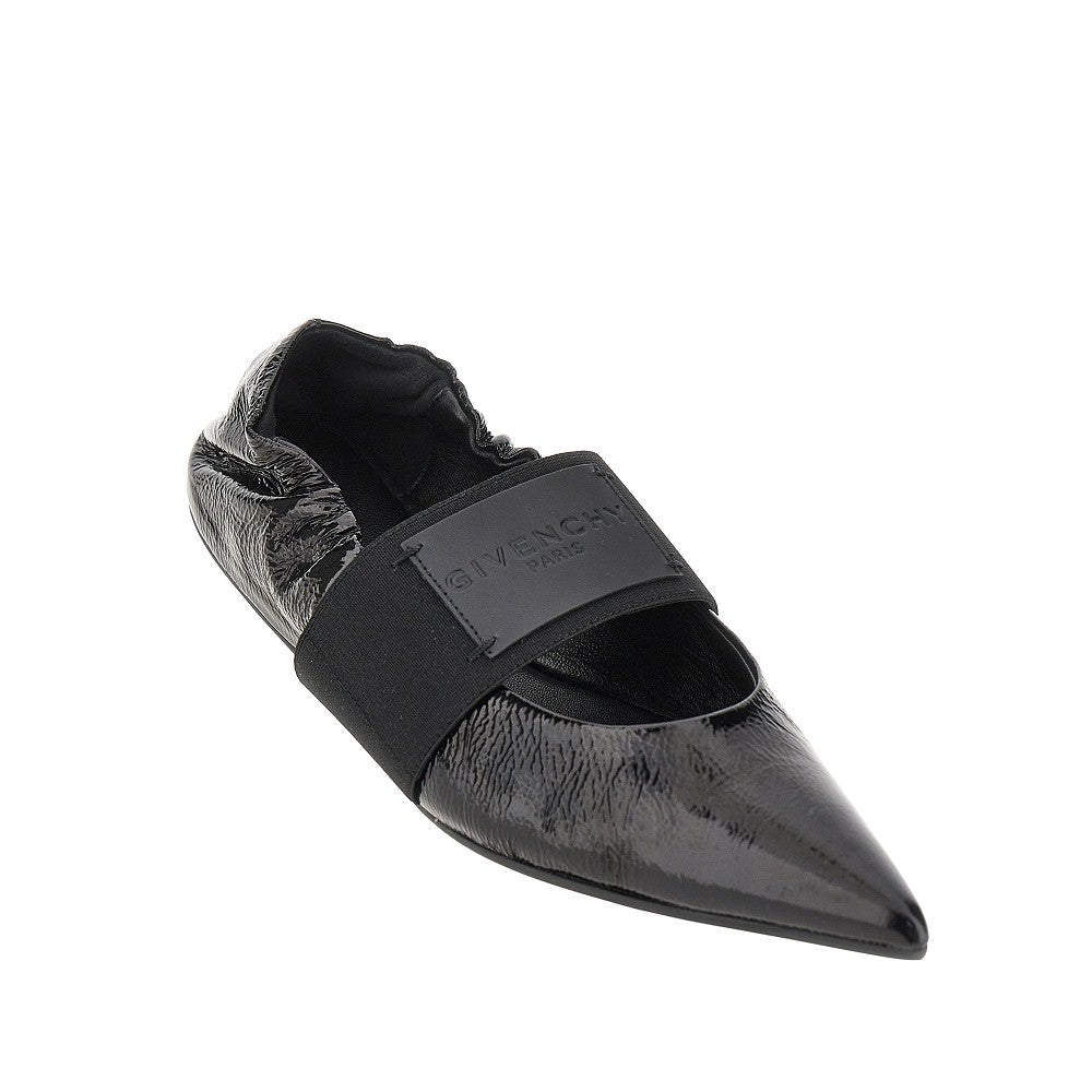 Givenchy Women Naplack Leather 'Crush' Ballet Flats GIVENCHY