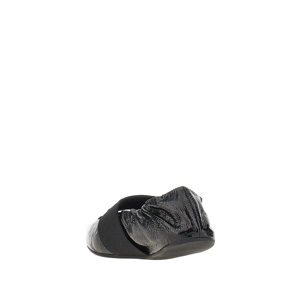 Givenchy Women Naplack Leather 'Crush' Ballet Flats GIVENCHY