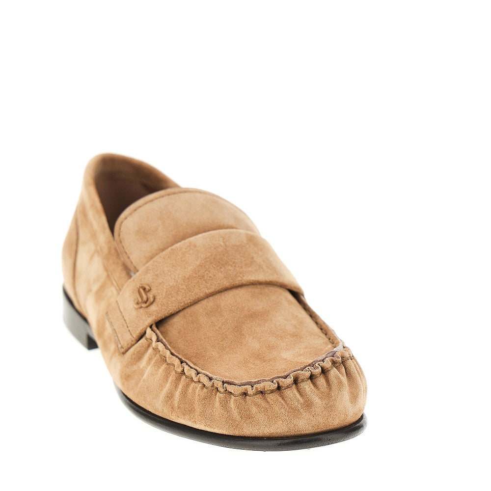 Jimmy Choo Women 'Ellis' Suede Leather Loafers JIMMY CHOO