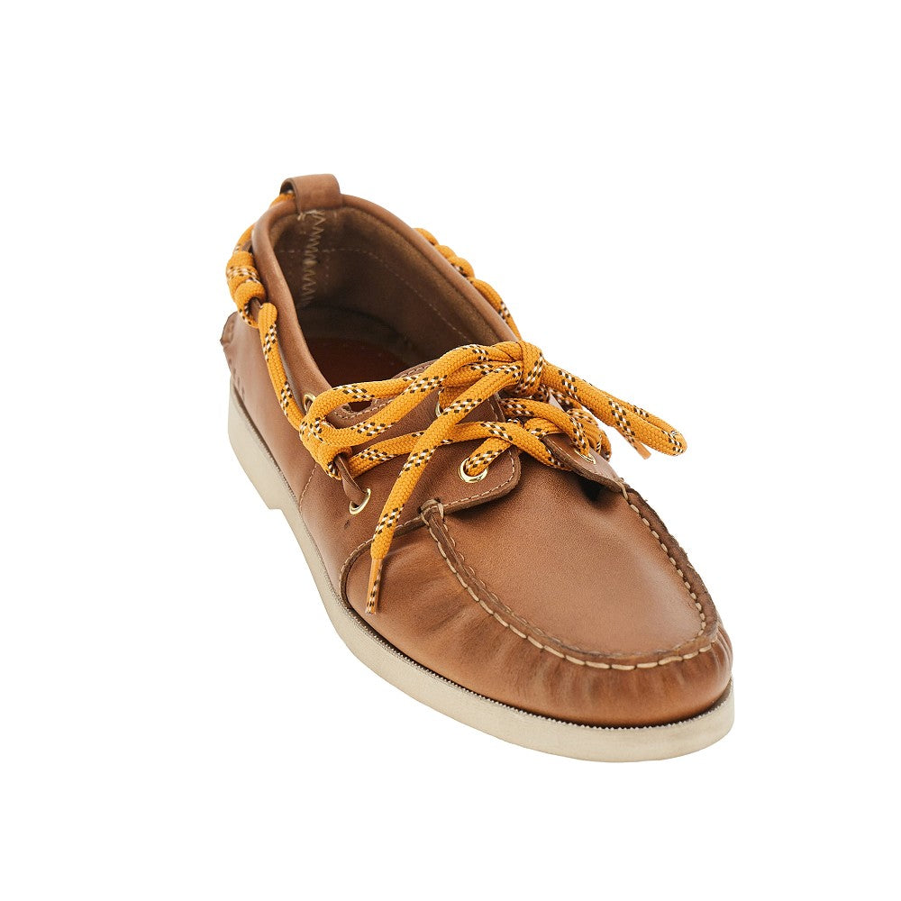 Golden Goose Men Leather Boat Shoes GOLDEN GOOSE