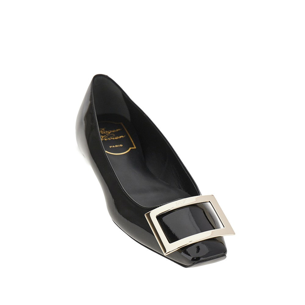 Roger Vivier Women 'Trompette' Patent Leather Ballet Flats ROGER VIVIER