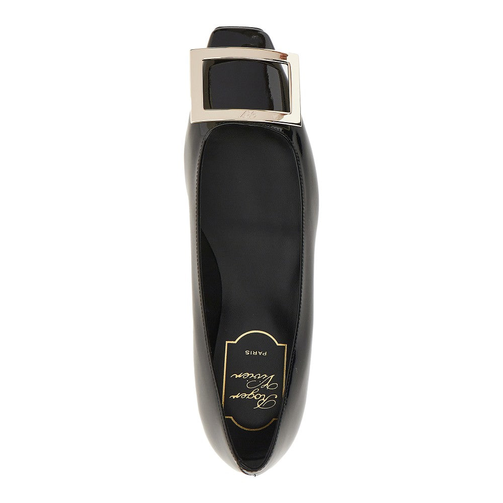 Roger Vivier Women 'Trompette' Patent Leather Ballet Flats ROGER VIVIER