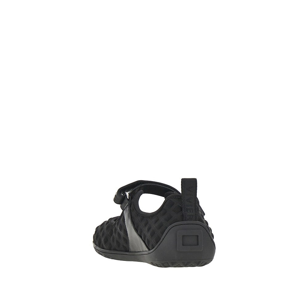 Roger Vivier Women Embossed Fabric Viv Low Babies Ballerinas ROGER VIVIER