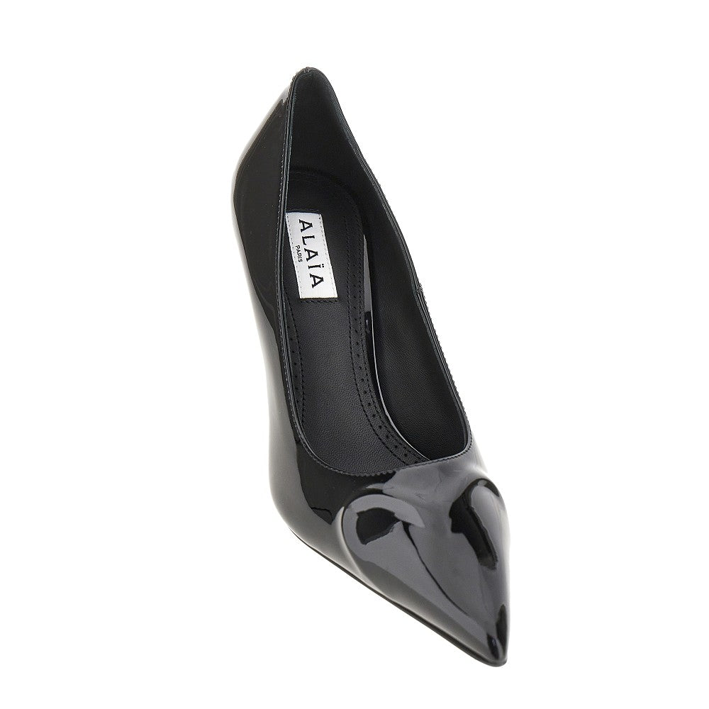 Alaia Women 'Le Cœur 3D' Patent Leather Pumps ALAIA