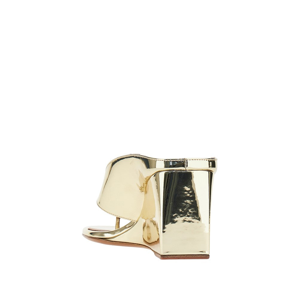 Alaia Women 'Cube' Thong Mules ALAIA
