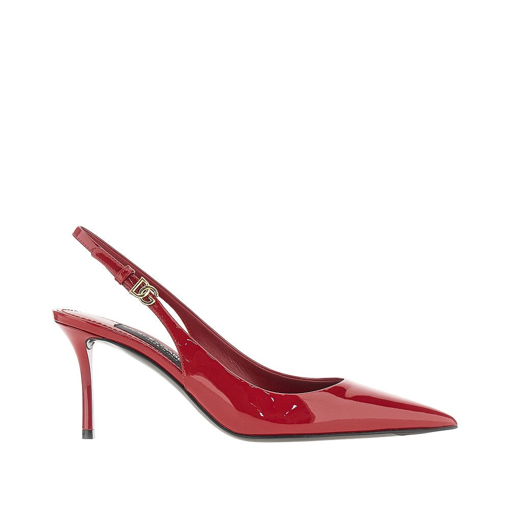 Dolce&Gabbana Women Patent Leather Slingback Pumps DOLCE & GABBANA