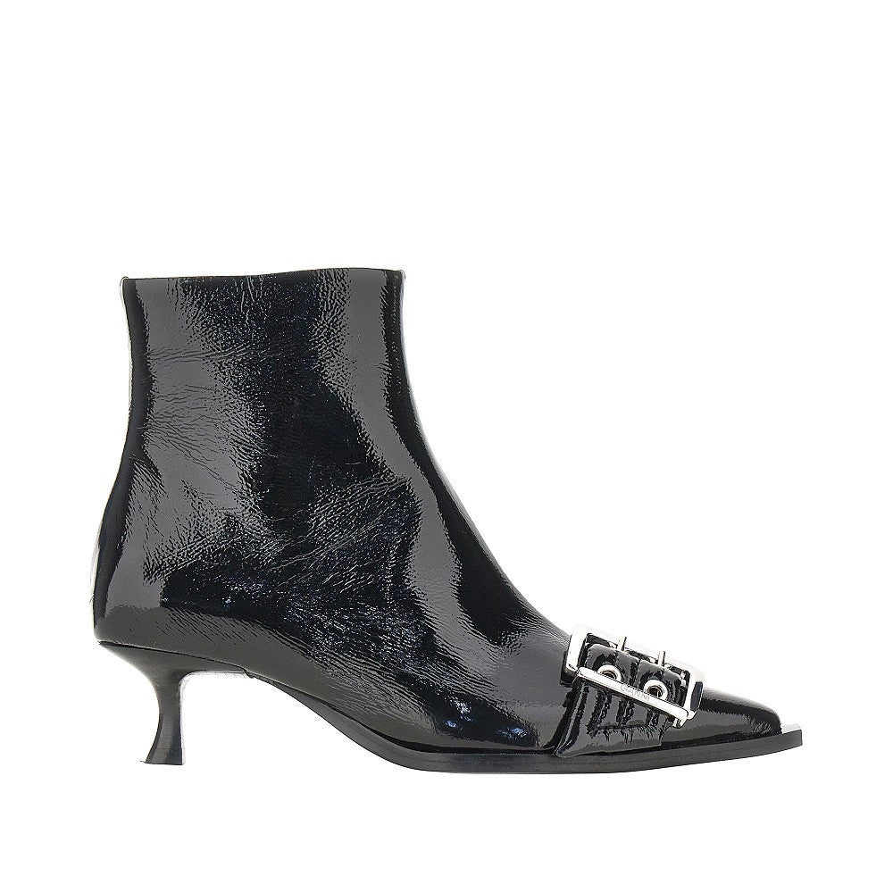 Ganni Women Faux Leather Boots GANNI