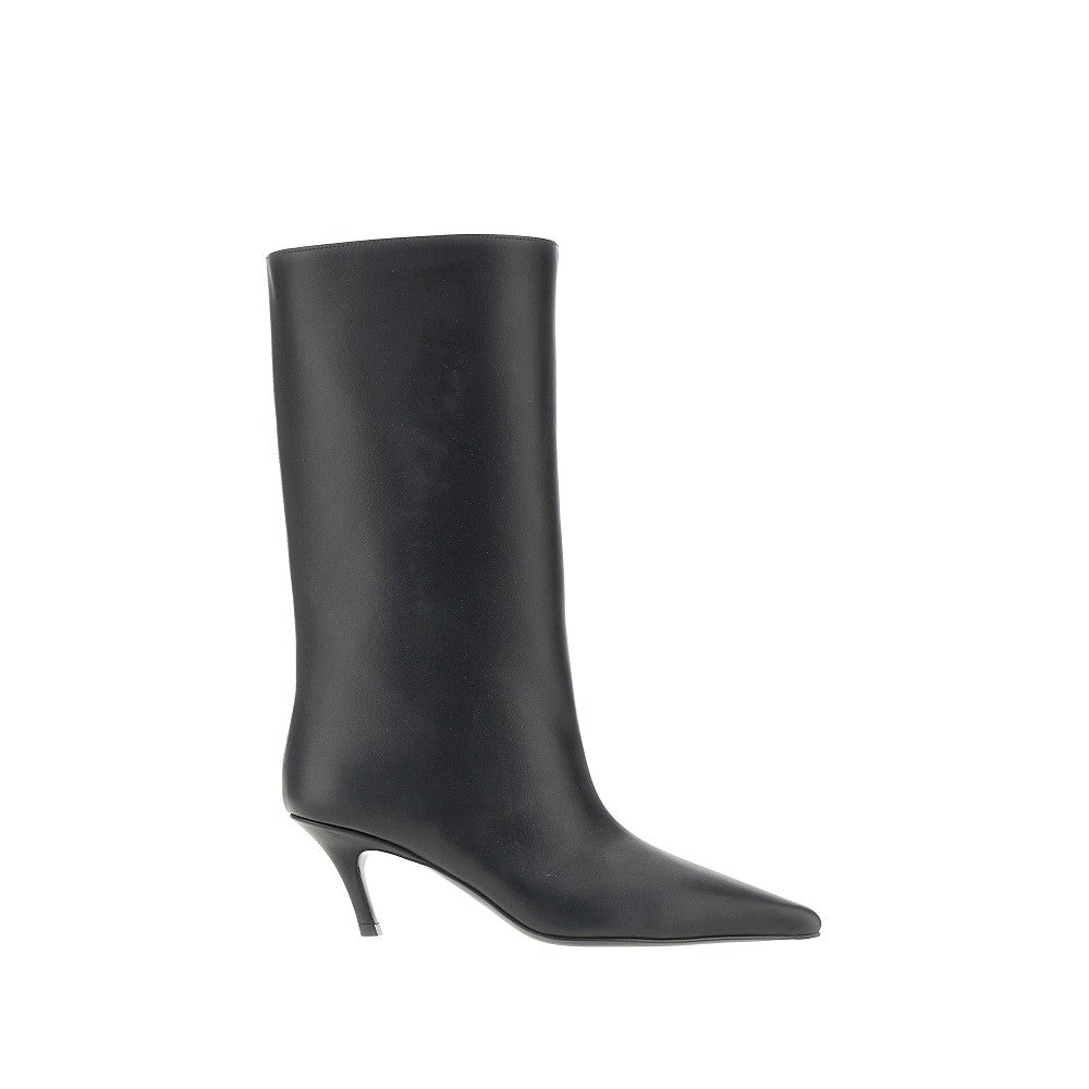 Amina Muaddi Women Nappa Leather 'Fiona' Boots AMINA MUADDI