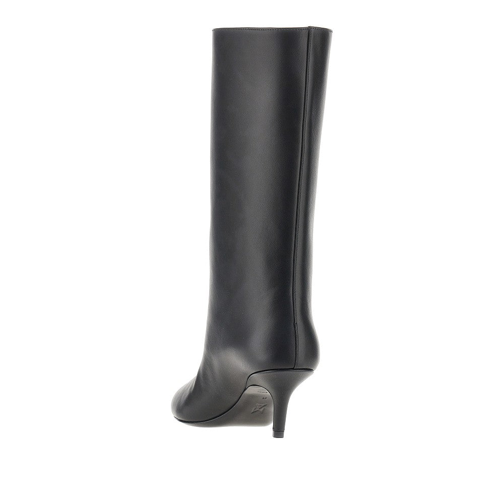 Amina Muaddi Women Nappa Leather 'Fiona' Boots AMINA MUADDI